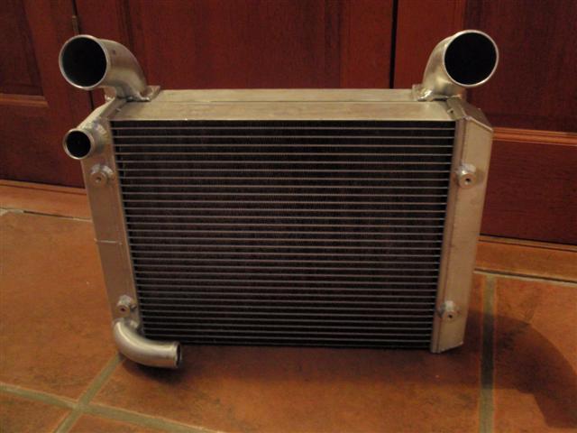 Finished intercooler and rad 3
